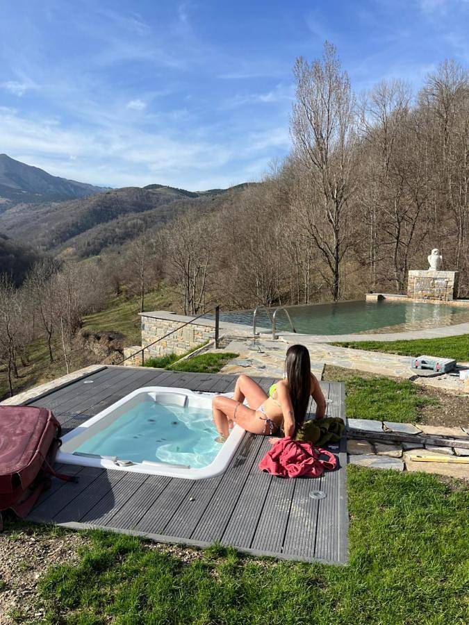 Location de vacances pour 13 personnes, avec jardin ainsi que piscine et vue, animaux acceptés à Molló - 3