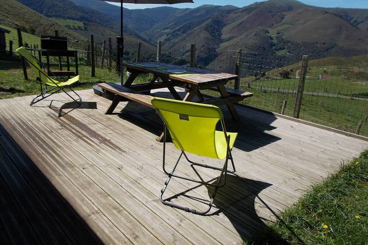 Chalet pour 4 personnes, avec Terrasse