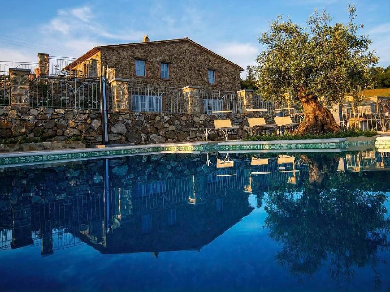 Ferienvilla 'Casale Galli' mit eigenem Pool in Acquapendente, Parco di Monte Peglia e Selva di Meana