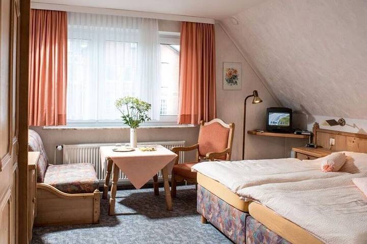 Doppelzimmer 3 - Pension Wiesengrund in Welt, Eiderstedt