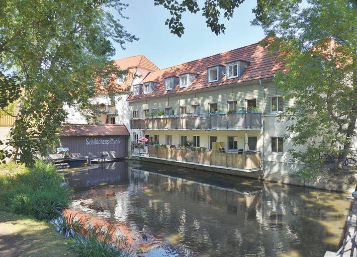 Ferienwohnung für 2 Personen, mit Balkon und Ausblick in Altstadt (Erfurt)