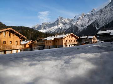Gîte pour 4 personnes, avec balcon et sauna à Les Houches