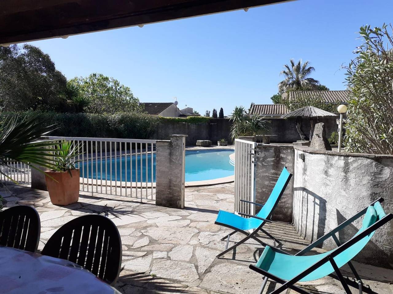 Gîte für 8 Personen mit Terrasse in Pinet, Côte d'Améthyste