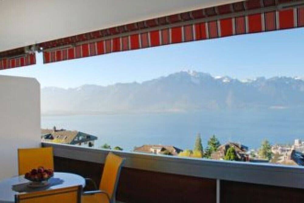 Entire apartment, Panoramic Montreux in Montreux, Lake Geneva