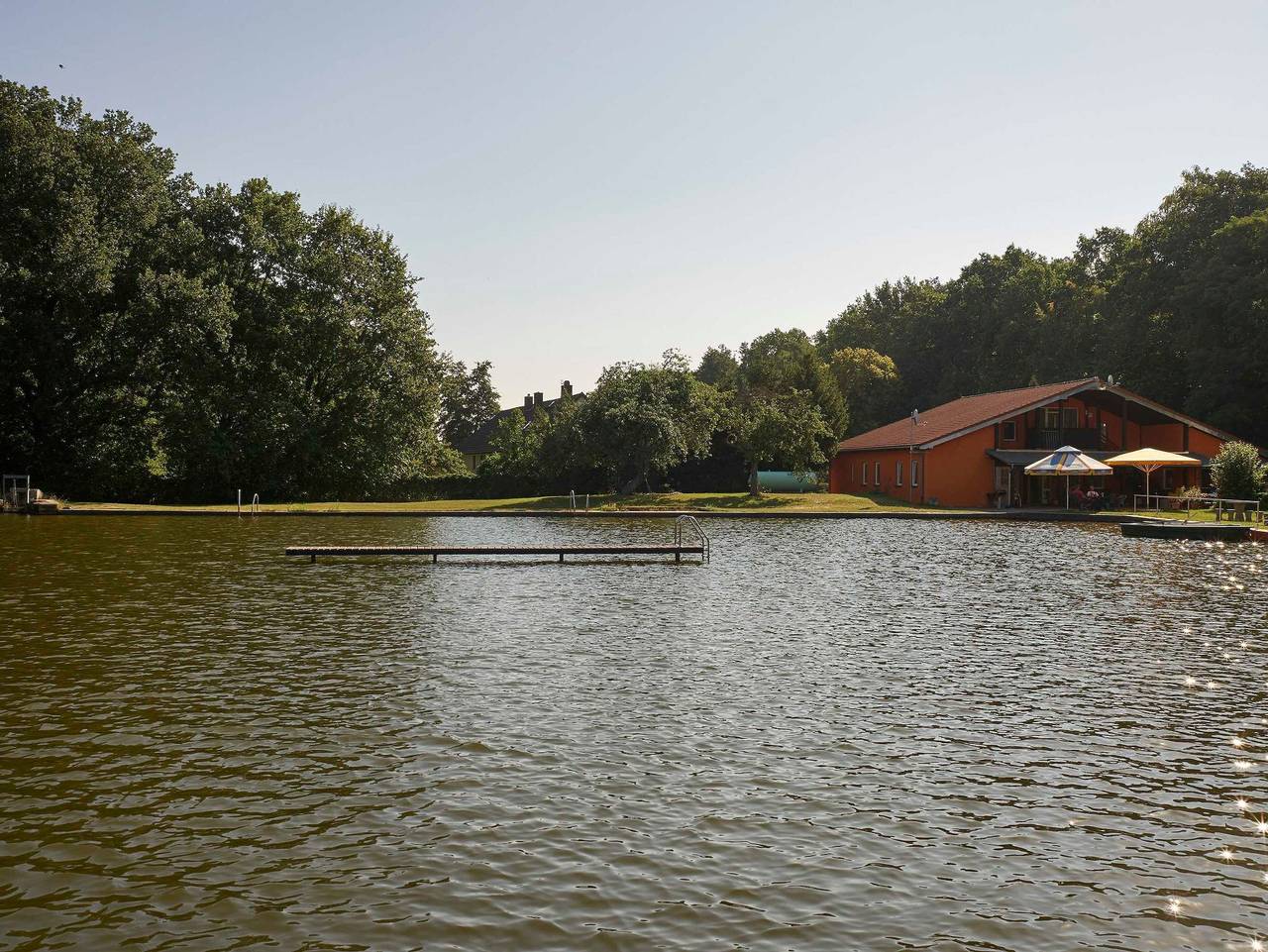 Ganze Ferienwohnung, .Pension Waldbad Dommitzsch - Doppelzimmer 1 online in Dommitzsch, Nordsachsen