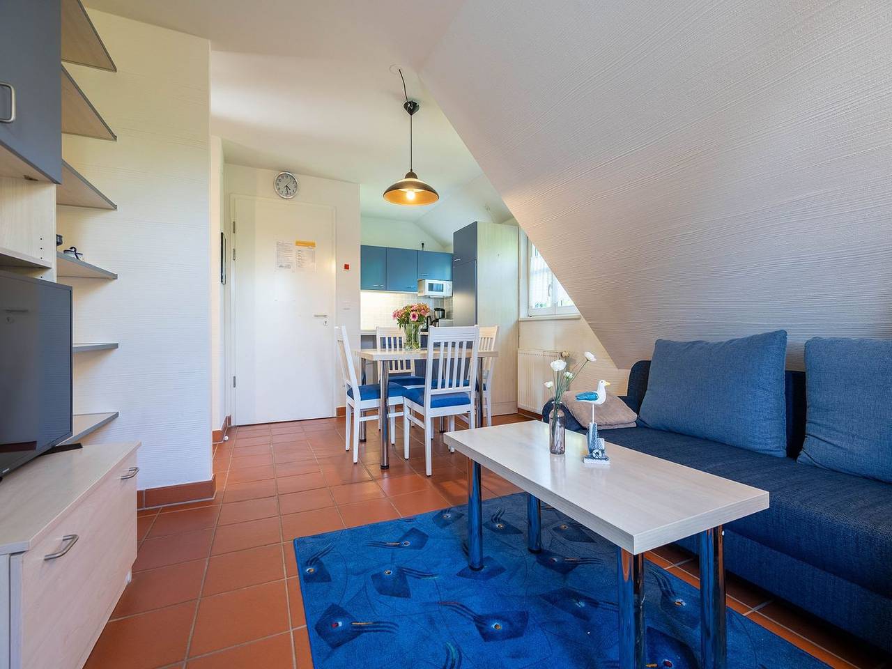 Appartement entier, Budget Appartement mit 1 Schlafzimmer in Kreptitz, Dranske