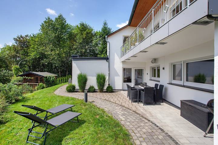Ferienwohnung für 4 Personen, mit Garten, mit Haustier