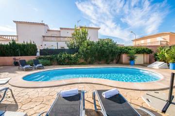 Ferienhaus in Sa Ràpita, Campos für 6 