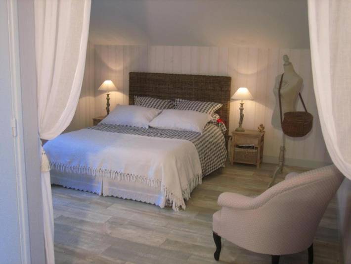 Chambre d’hôte pour 2 personnes, avec Terrasse et Jardin