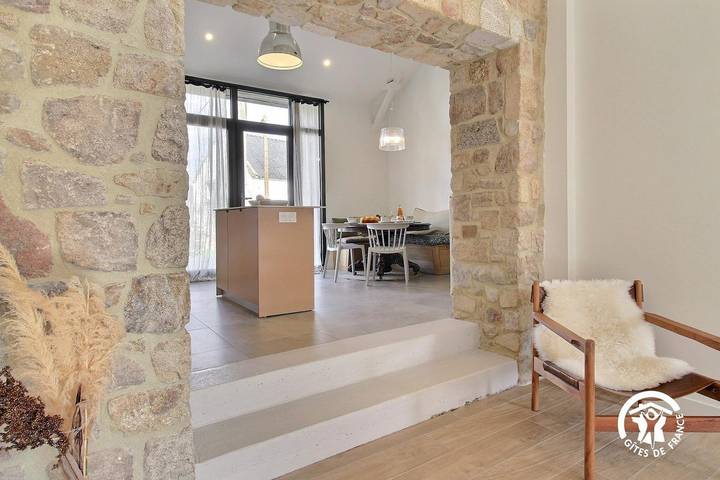 Gîte pour 4 personnes, avec jardin dans Plage du Men Du - 3