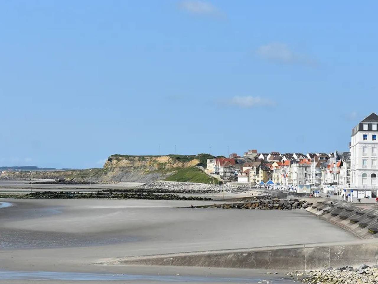 Ganze Wohnung, Helle Wohnung strandnah mit Parkplatz und Wifi in Wimereux, Boulogne-sur-Mer und Umgebung