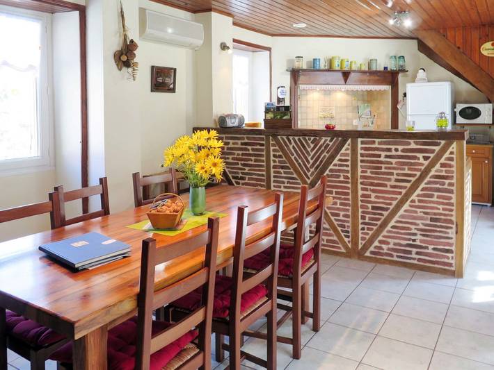 Location de vacances pour 5 personnes, avec jardin et vue à Loubressac - 3