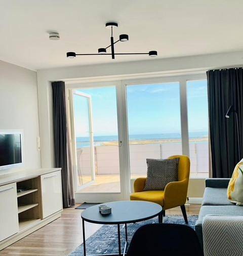 Ferienwohnung für 2 Personen, mit Terrasse und Ausblick sowie Seeblick auf Helgoland - 2