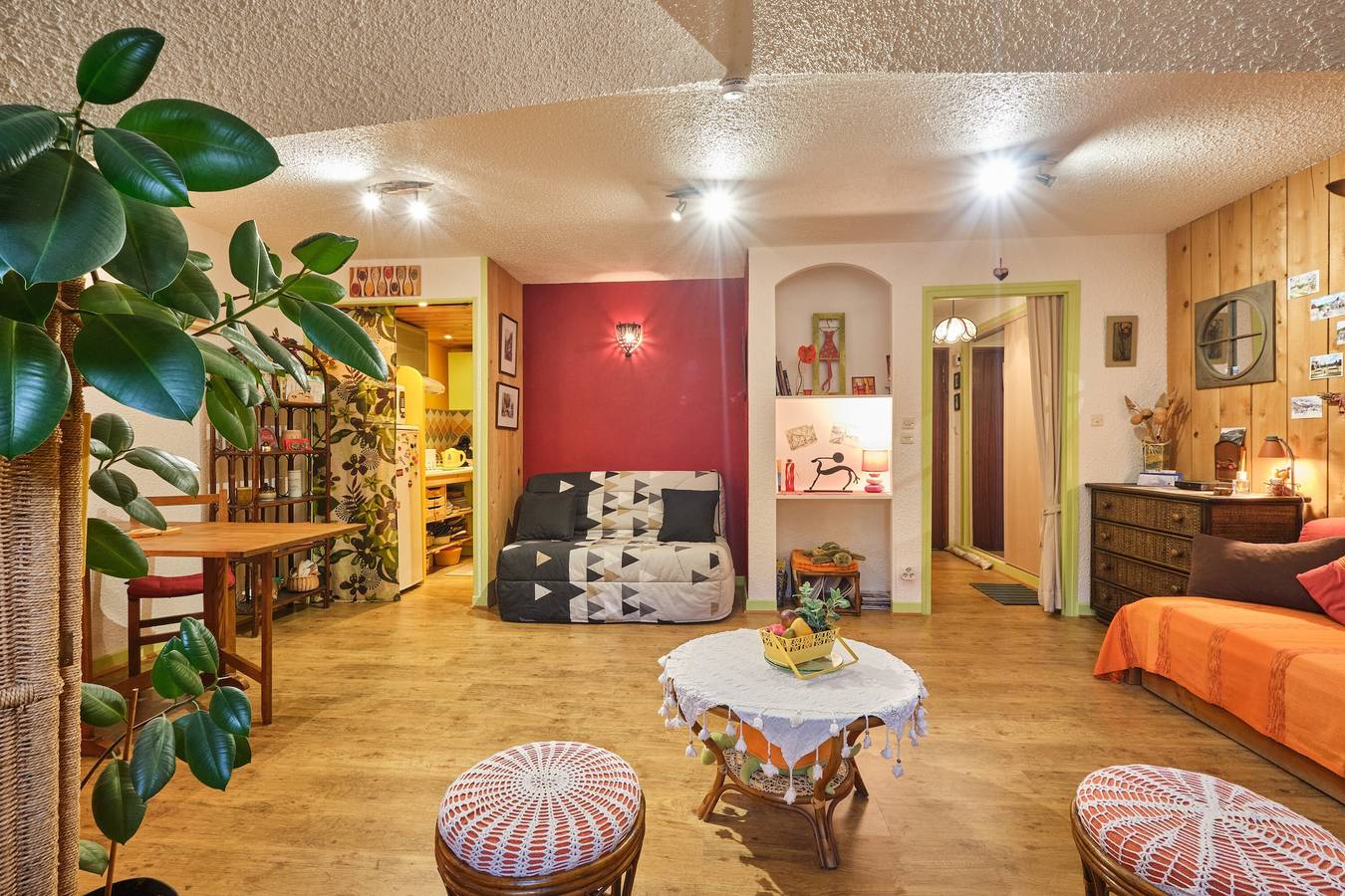 Studio entier, Studio L'edelweiss 4 personnes in Saint-Pierre-de-Chartreuse, Isère