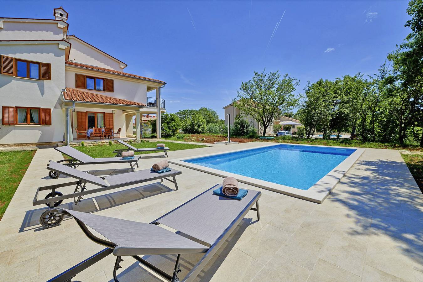 Villa Theresa in Ližnjan (Haus für 12 Personen) in Pula-Medulin, Ližnjan