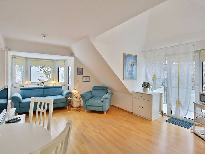 Ferienwohnung für 2 Personen, mit Balkon in Duhnen