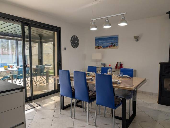 Location de vacances pour 10 personnes, avec jardin et vue dans Plage de la Mine d'Or - 3