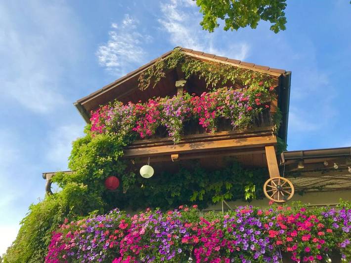 Ferienwohnung für 4 Personen, mit Balkon und Terrasse sowie Ausblick in Weilheim in Oberbayern - 2