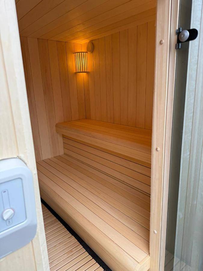 Ferienhaus für 3 Personen, mit Terrasse und Sauna