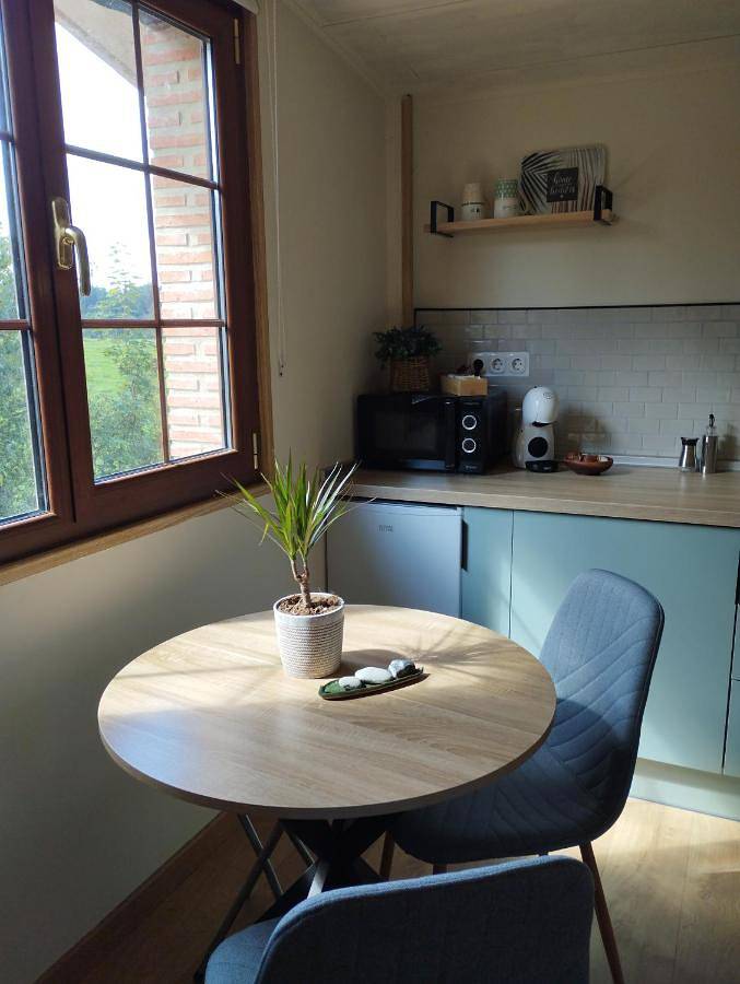 Apartamento de vacaciones para 3 personas, con vistas además de vistas al lago y jardín en Álava - 3