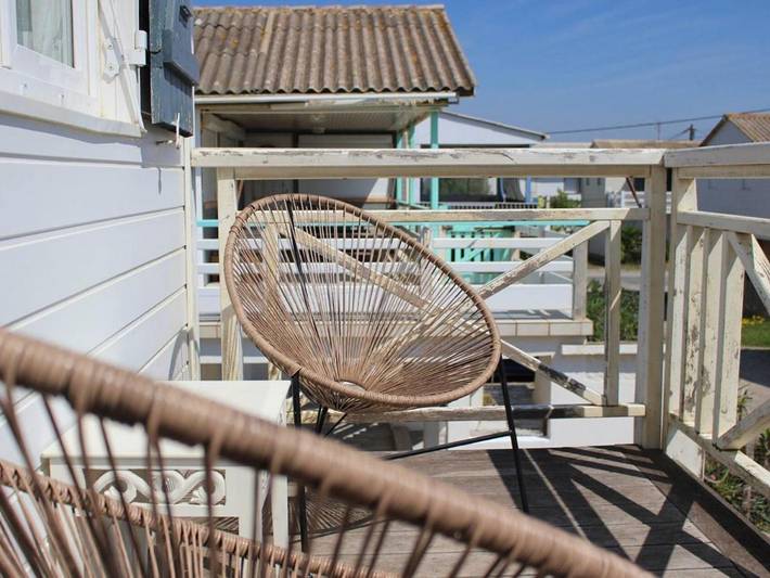 Chalet pour 8 personnes, avec balcon à Gruissan Plage - 4