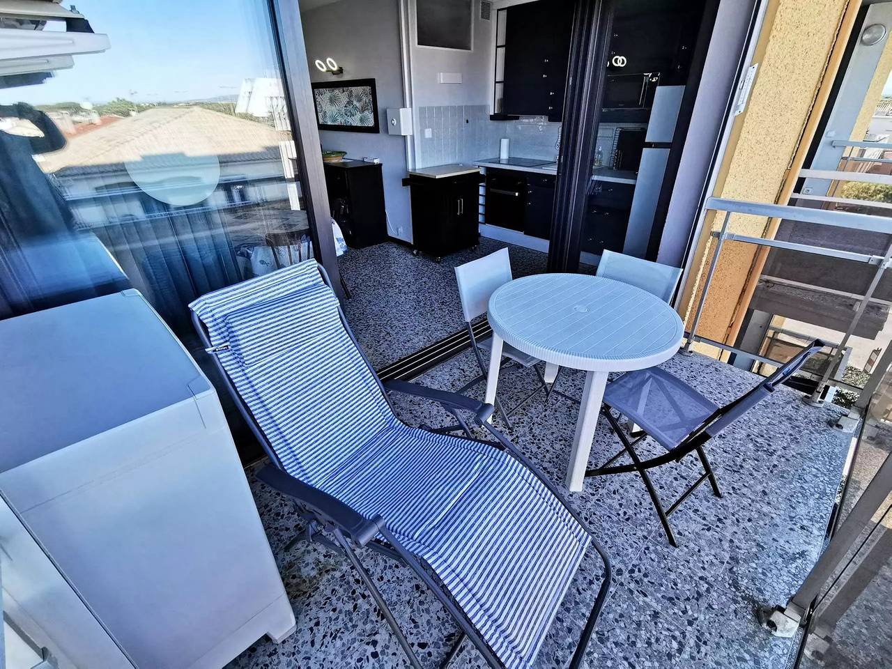 Ganze Wohnung, Ferienwohnung 2 Zimmer 4 Betten Le Barcarès. Ref.: 10Suf_305 in Le Barcarès, Côte d'Améthyste