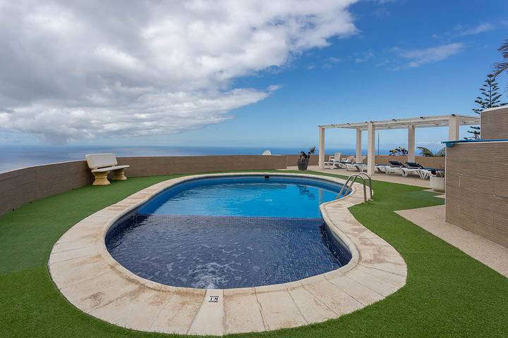 Villa für 2 Personen, mit Terrasse und Ausblick sowie Meerblick auf La Palma - 3