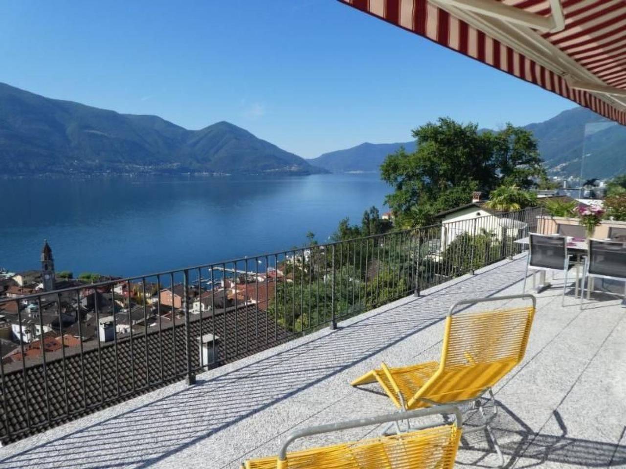 Ganze Wohnung, Casa Rocca Bella A in Ascona, Tessiner Alpen