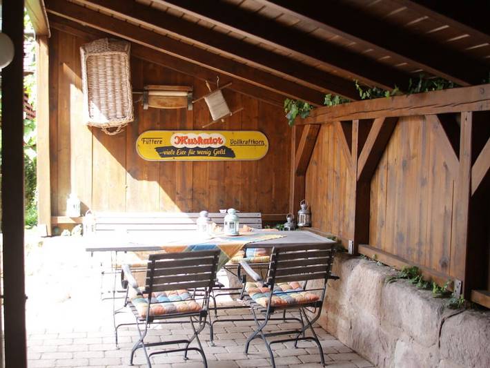 Reizende 2-Zimmer-Wohnung mit Terrasse in der Nähe des Kleinen Brombachsees in Pleinfeld, Fränkisches Seenland