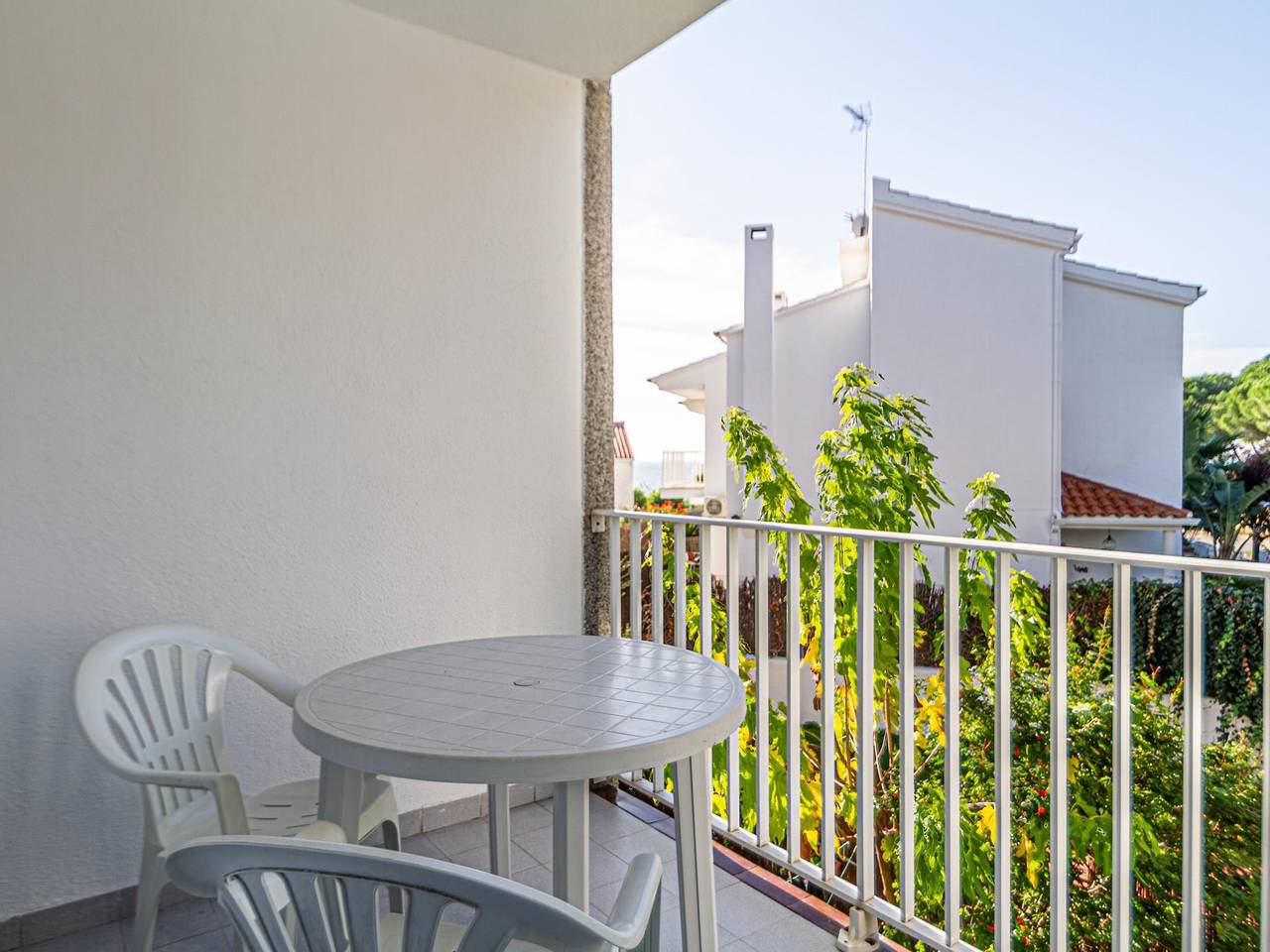 Ganze Ferienwohnung, Ferienwohnung für 4 Personen mit Meerblick in Sant Pol de Mar, Costa del Maresme