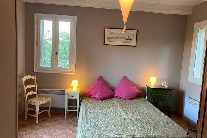 Location de vacances pour 12 personnes, avec terrasse et jardin à Saint-André-d'Olérargues - 4