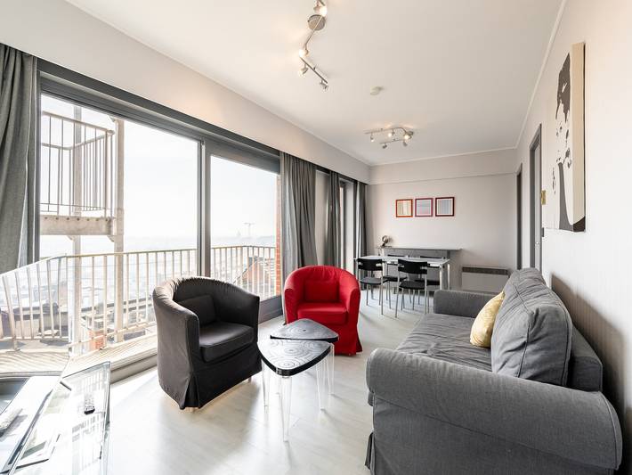 Ferienwohnung für 4 Personen, mit Balkon in Blankenberge