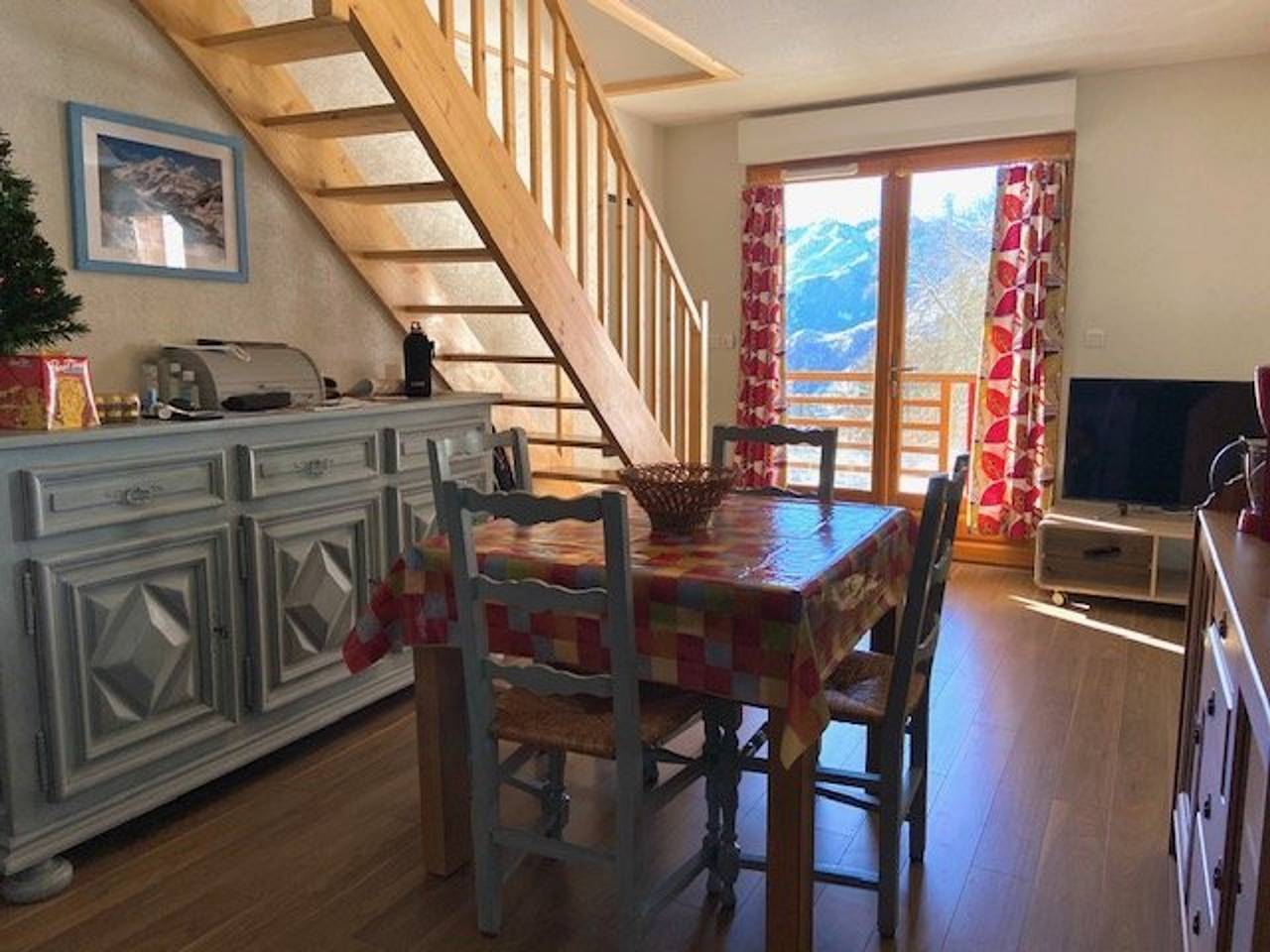 Apartamento entero, Apartamento de 2 habitaciones para 4 personas con Wifi, garaje y balcón in Sers, Parque nacional de los Pirineos