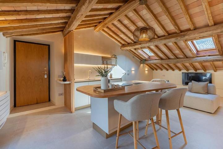 Appartamento per 3 persone, con Balcone e Terrazza nonché Panorama a Spoleto