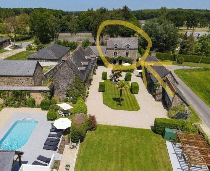 Location de vacances pour 6 personnes, avec piscine ainsi que terrasse et jacuzzi à Saint-Hélen - 3