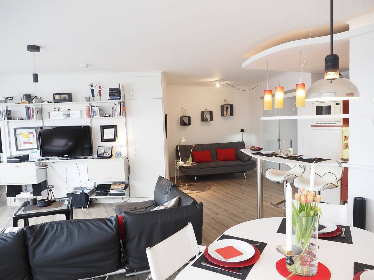 Apartamento entero, Schleiverliebt im Wikingturm 21.5 - 21. Stock, Aufzug, Tiefgaragen-Stellplatz in Schleswig (ciudad), Schleswig & Surroundings