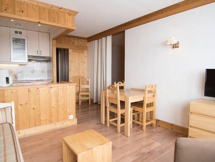 Apartamento entero, Acogedor 2 piezas en Tignes, vista a la montaña, Wifi, cerca de pistas in Tignes, Massif de la Vanoise