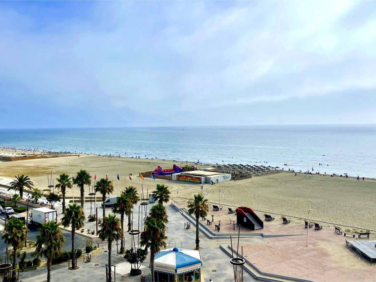 Apartamento entero, Magnífico apartamento con aire acondicionado y terraza en Canet-en-Roussillon in Canet-en-Roussillon, Côte d'Améthyste