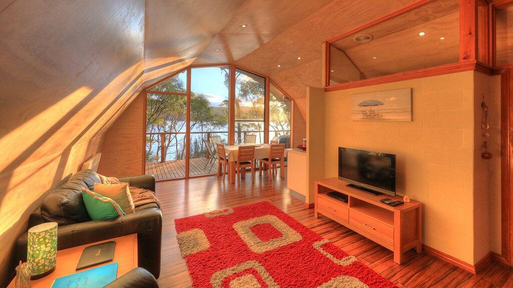 Three Trees Retreat atemberaubende Aussichten in Tasmanien