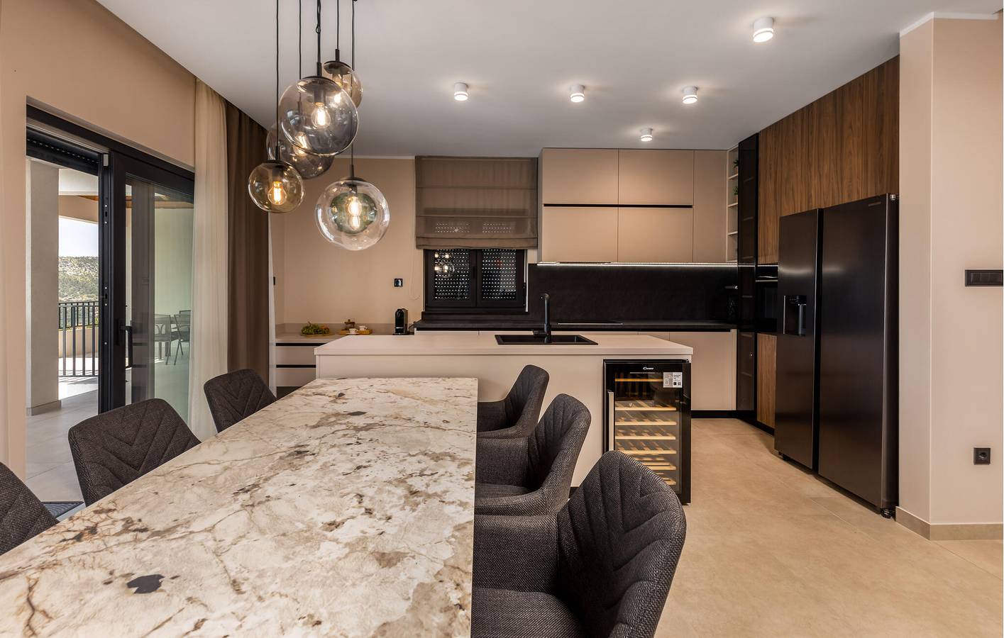 Oase am Meer: Modernes Apartment mit Pool, Parkplatz und nur 500 m vom Zentrum von Bribir entfernt in Bribir, Primorje-Gorski Kotar