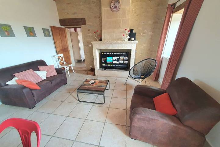 Gîte pour 6 personnes, avec jardin à Saint-Siffret - 3