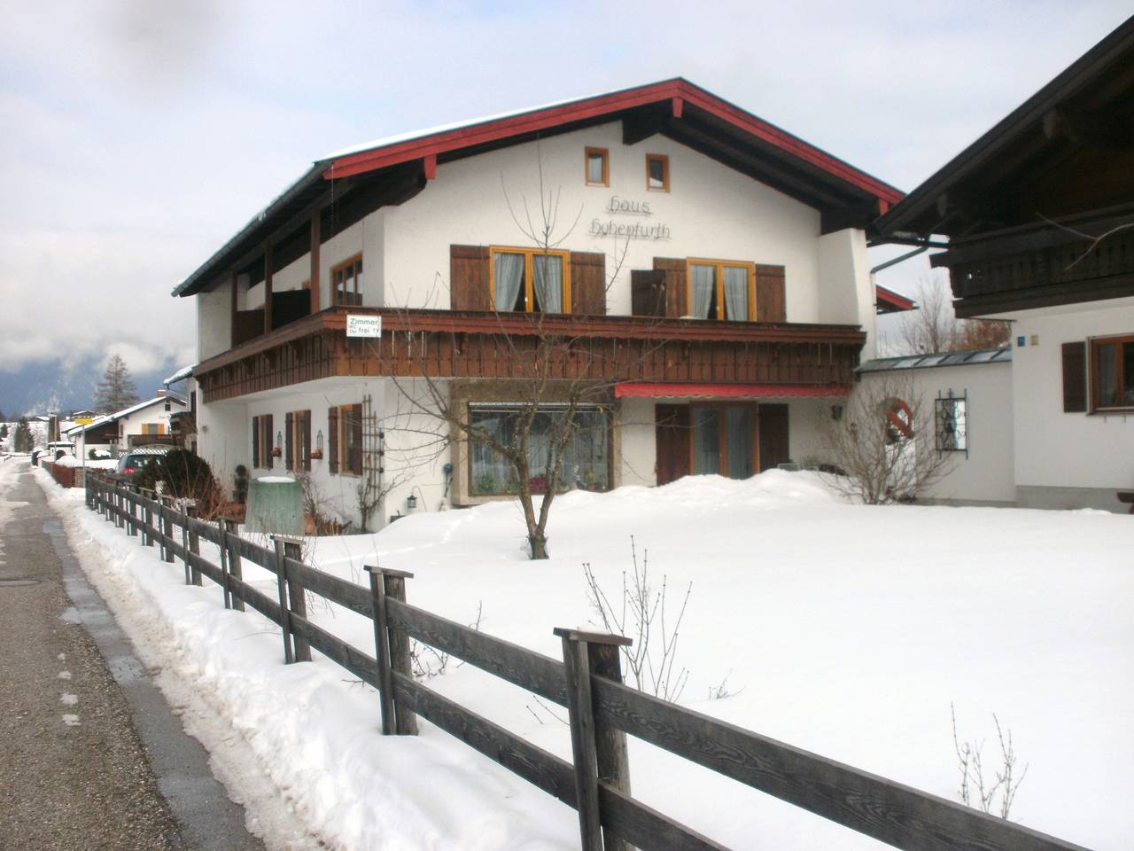 Haus Hohenfurt - Doppelzimmer Nr. 3, 27 qm, mit Dusche/Wc und Balkon in Schönau am Königssee, Berchtesgadener Alpen