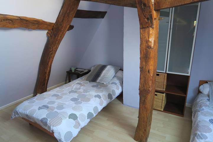 Gîte pour 6 personnes, avec jardin à Luzillé - 4