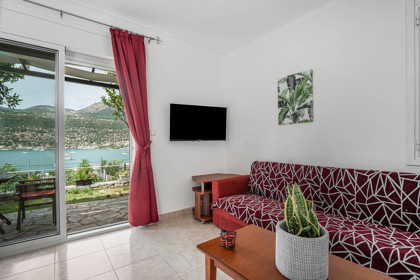Casa de vacaciones 'Villa 1' con vistas al mar, Wi-Fi y aire acondicionado in Geni, Grecia