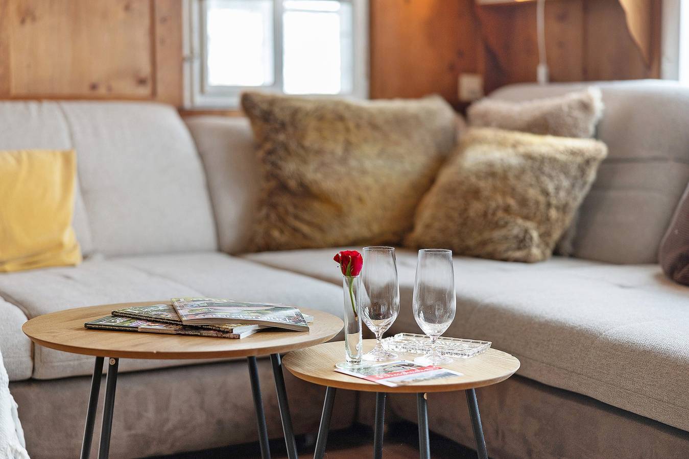 Ganze Wohnung, Apartment „Berghüsli Heiterswil“ mit Bergblick, privater Terrasse und Garten in Wattwil, Kanton St. Gallen