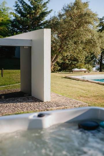 Apartamento de vacaciones para 4 personas, con sauna y piscina además de vistas y jardín en Alentejo