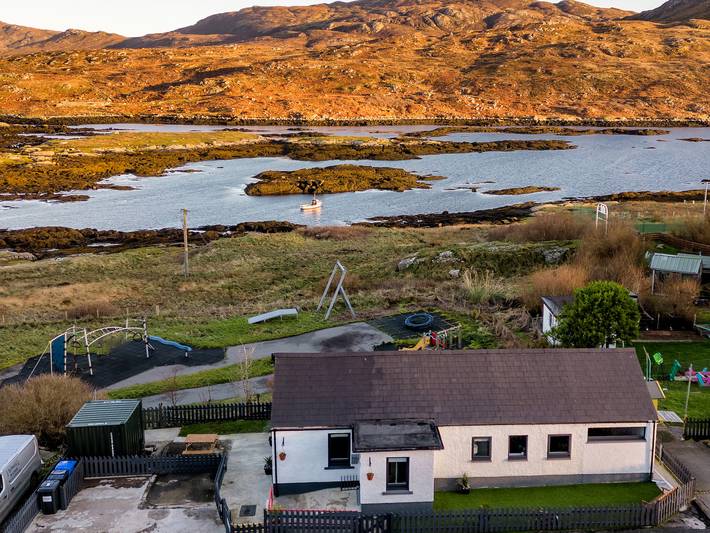 Cottage für 6 Personen mit Garten in Süd Uist, Äußere Hebriden