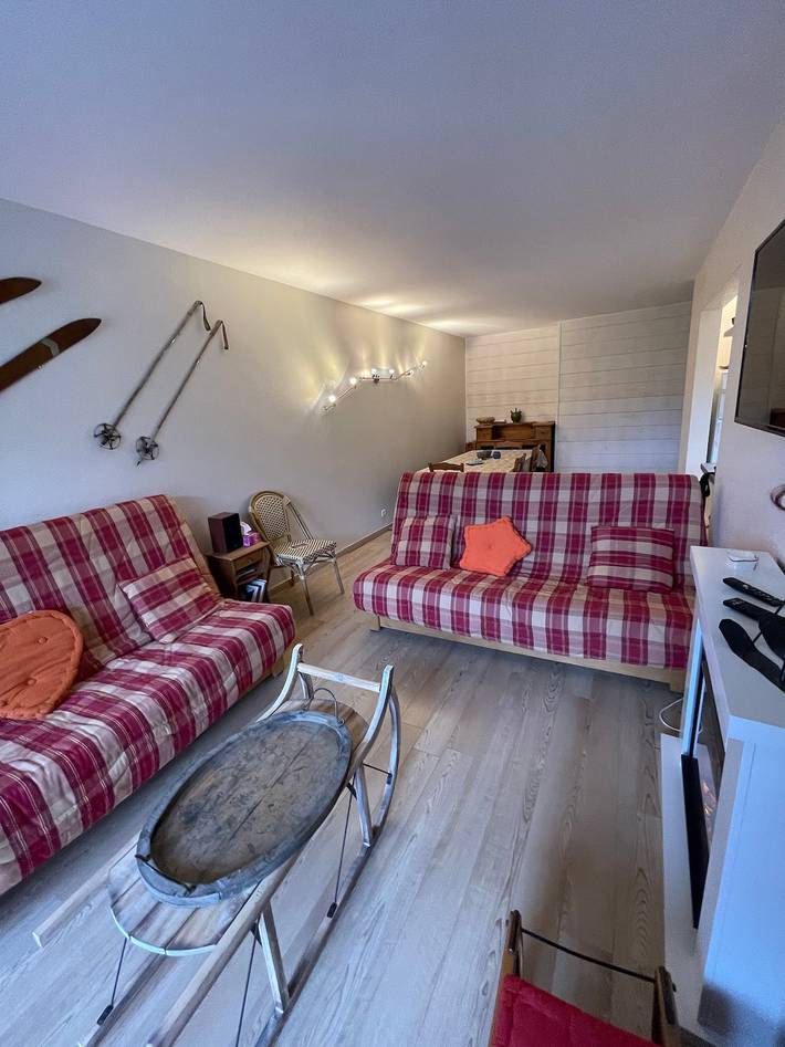 Apartamento entero, Apartamento 'Spacieux T3 Aux Pieds Des Pistes' con balcón in Villard-de-Lans, Parc naturel régional du Vercors