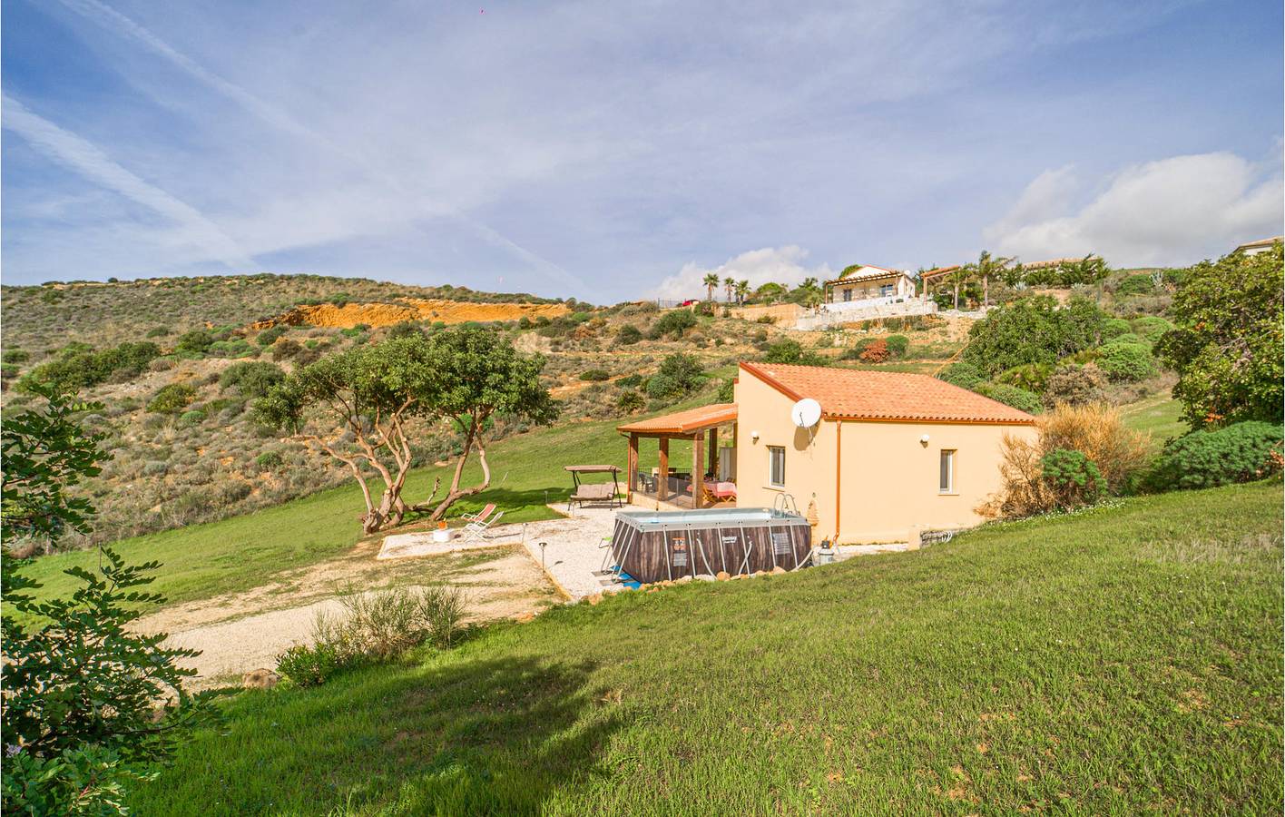 Appartamento vista mare con piscina e giardino in Realmonte, Provincia di Agrigento