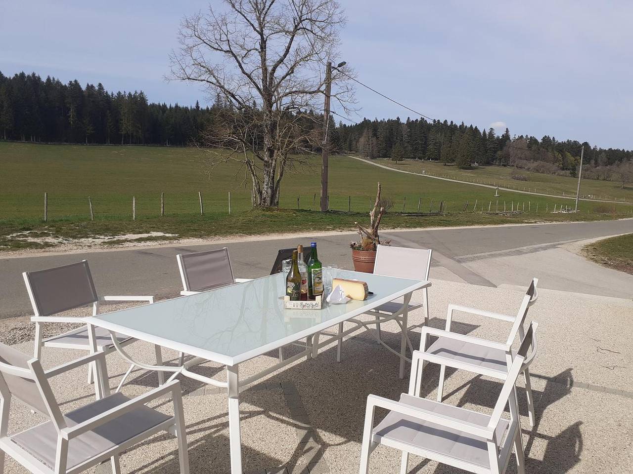 Gîte voor 6 personen met terras in Le Bizot, Doubs